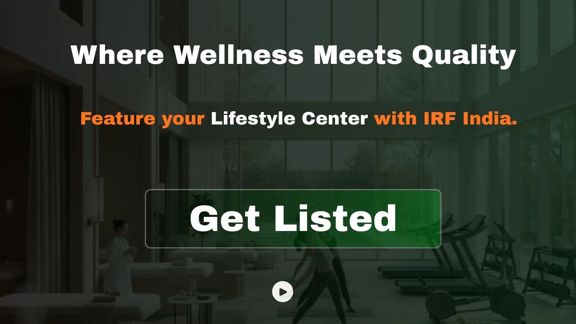 IRF INDIA - Lifestyle Hospitals Ranking Survey 2026